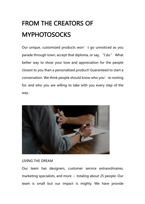 Personalized Photo Socks