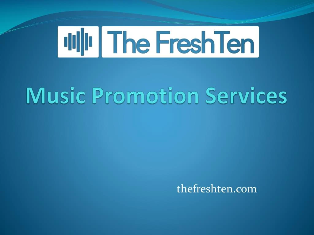 music promotion services