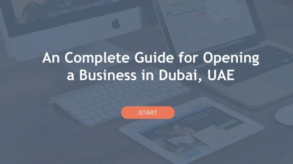 Guide for Opening a Business in Dubai