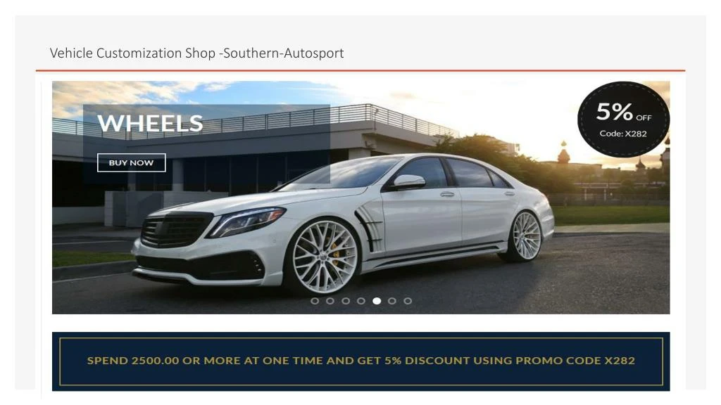 vehicle customization shop southern autosport