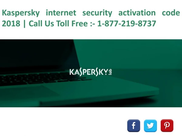To find the Activation screen or run Kaspersky Internet Security 2018