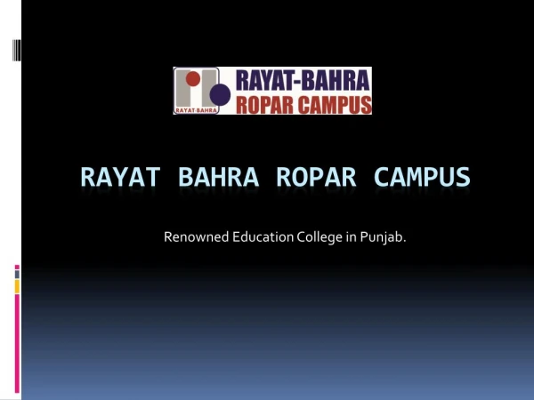 Looking For Top Rated B.ED College In Punjab