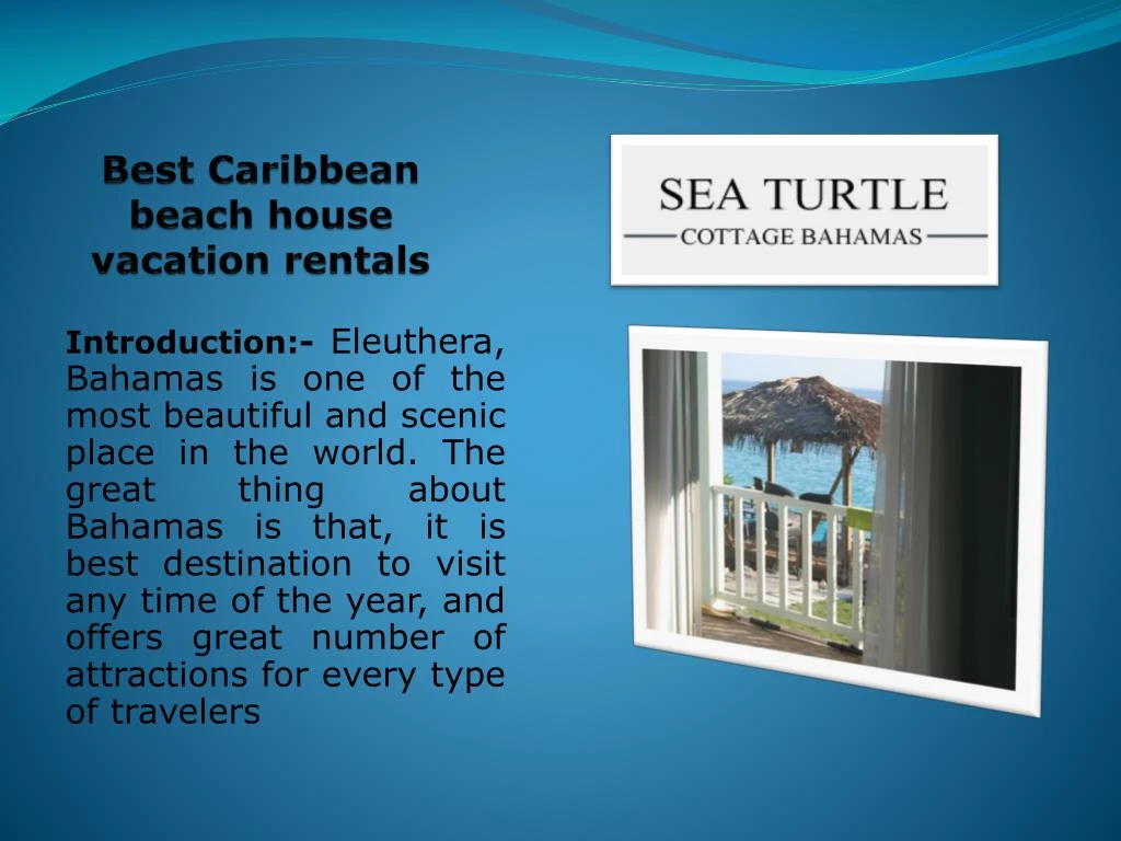 best caribbean beach house vacation rentals
