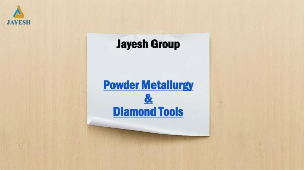 Jayesh Group - Diamond Tools