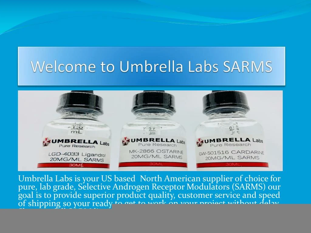 welcome to umbrella labs sarms
