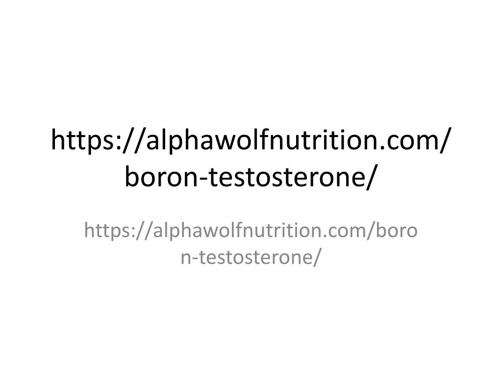 https alphawolfnutrition com boron testosterone