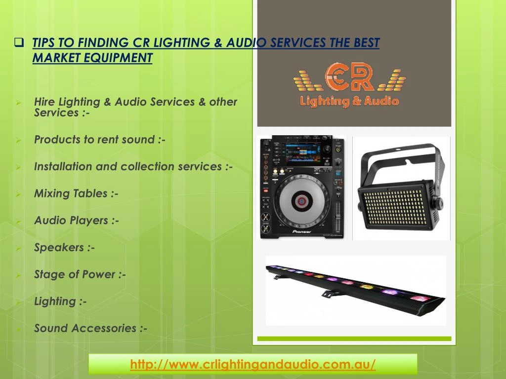 tips to finding cr lighting audio services the best market equipment