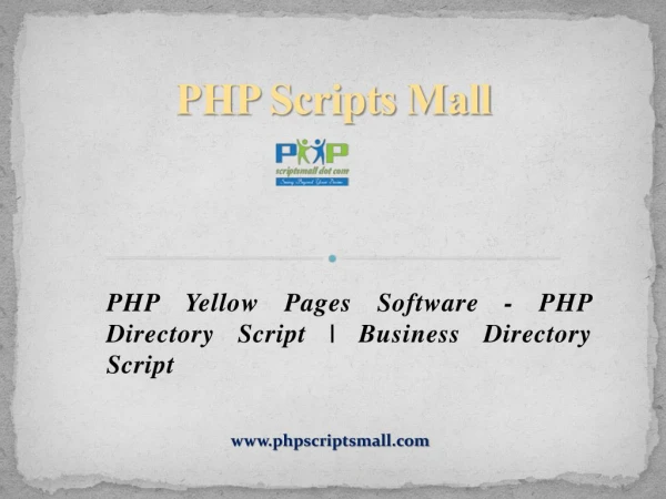 PHP Yellow Pages Software - PHP Directory Script