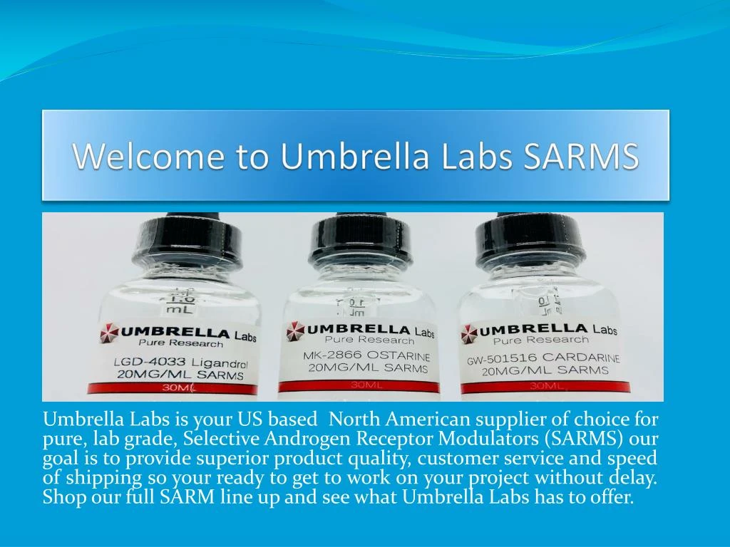 welcome to umbrella labs sarms