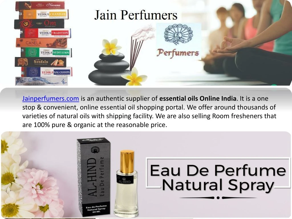 jainperfumers com is an authentic supplier