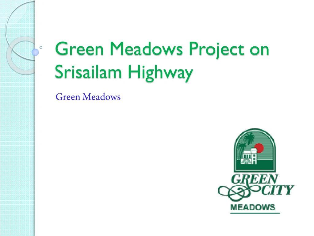 green meadows project on srisailam highway