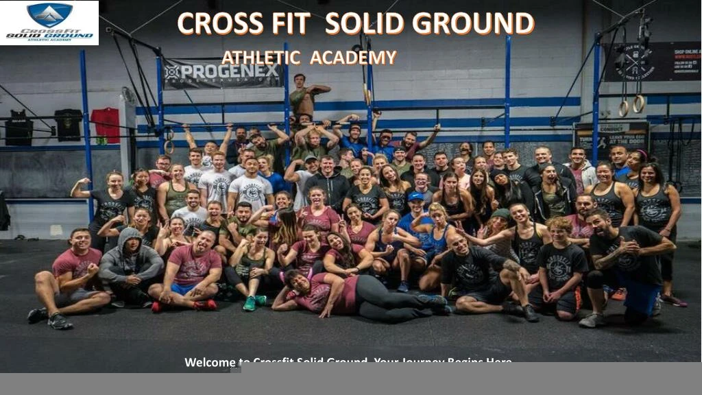 cross fit solid ground