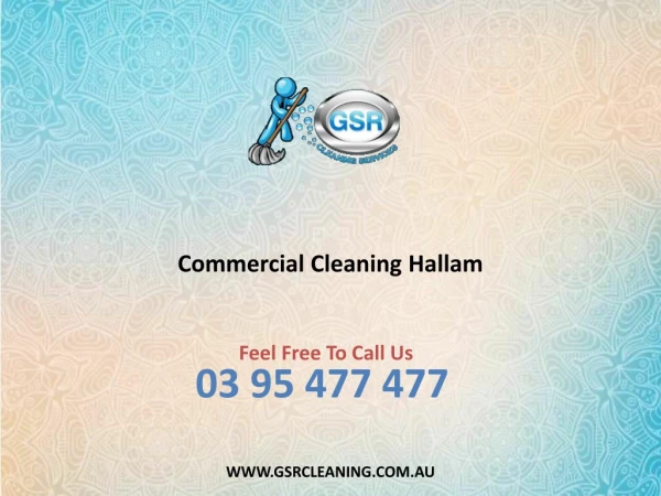 Commercial Cleaning Hallam