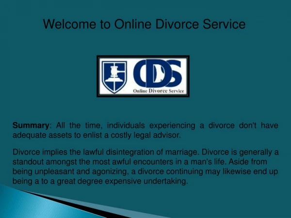 affordable divorce, easiest way to get a divorce - onlinedivorceservice