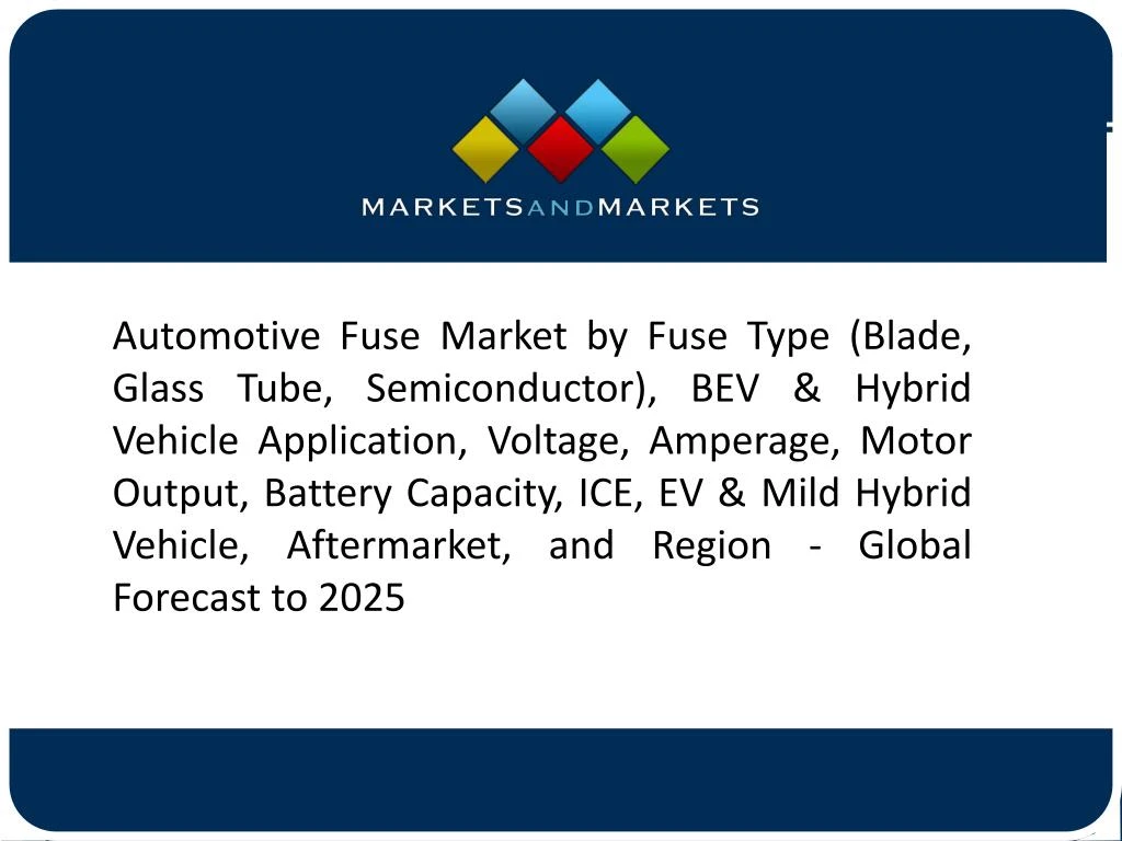 automotive fuse market by fuse type blade glass