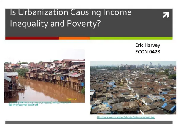 Is Urbanization Causing Income Inequality and Poverty