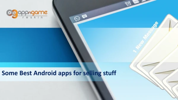 Some Best Android apps for selling stuff