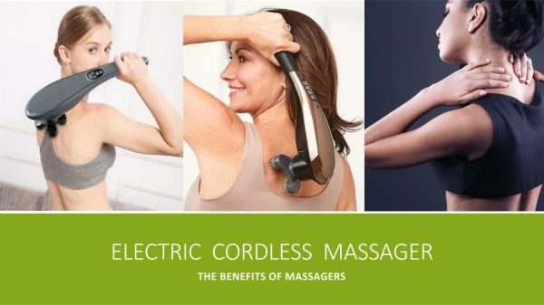 LITTLE ELECTRIC HANDHELD MASSAGERS FOR MUSCLE PAIN RELIEF