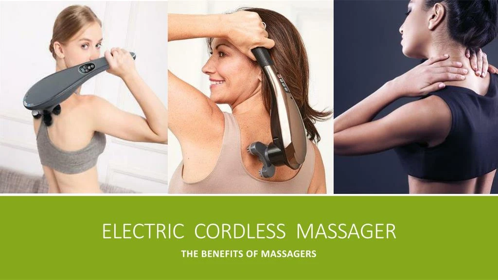 electric cordless massager