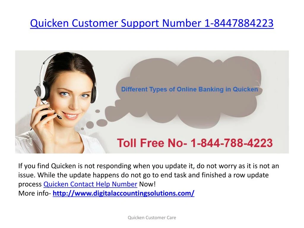quicken customer support number 1 8447884223