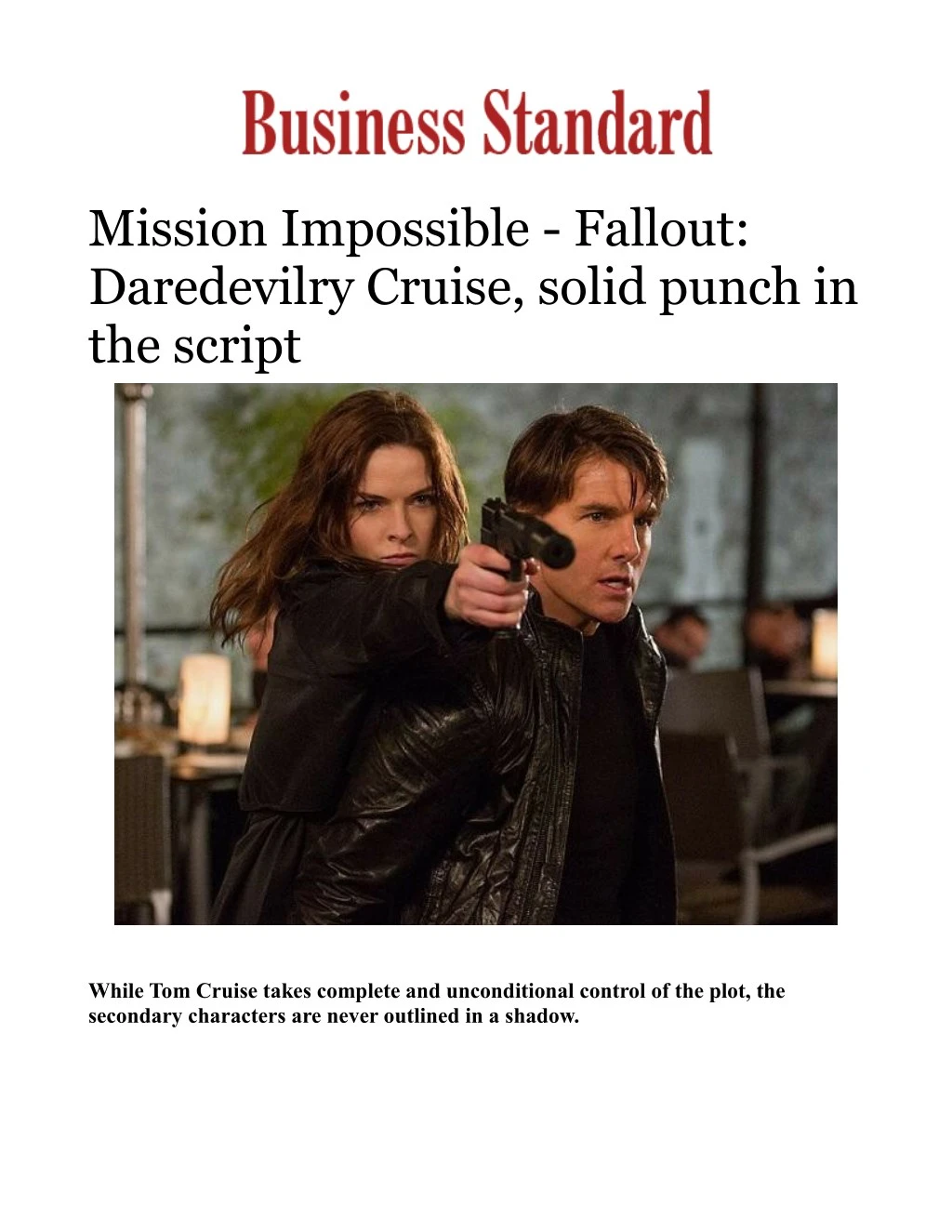 mission impossible fallout daredevilry cruise