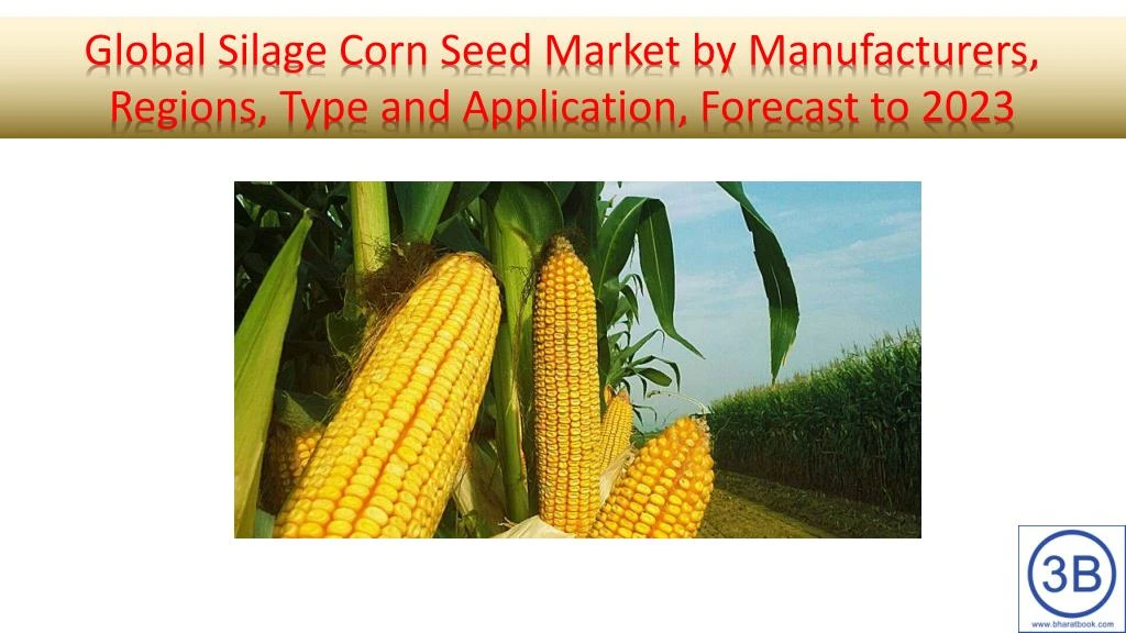 global silage corn seed market by manufacturers