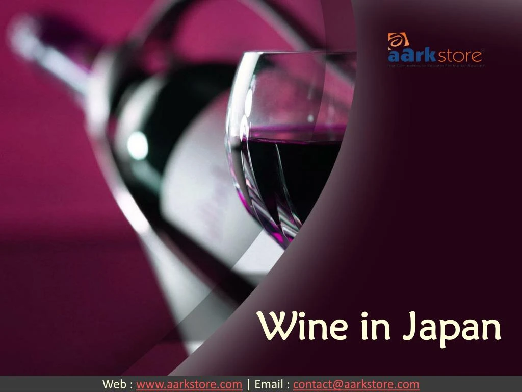 wine in japan