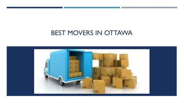 Best Movers in Ottawa