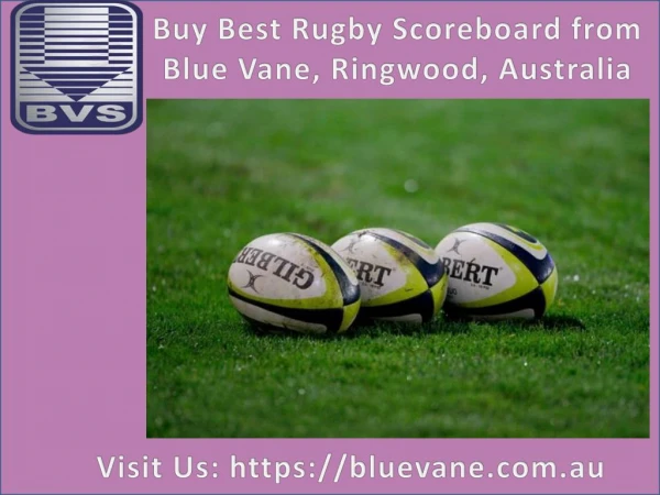Shop now Rugby Scoreboard from Blue Vane, Australia
