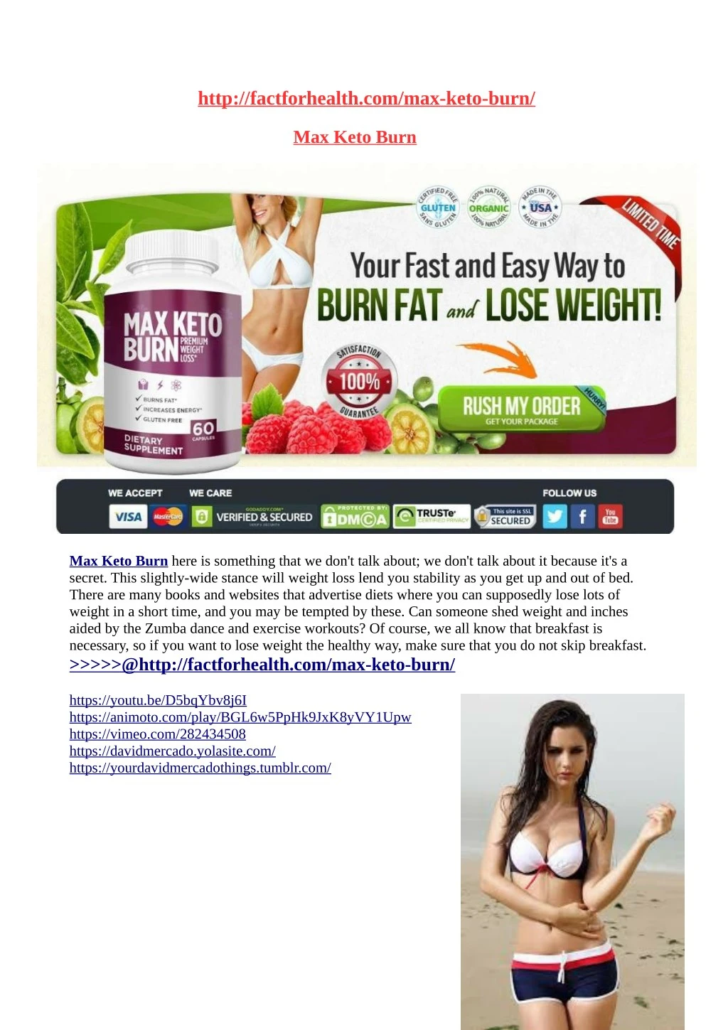 http factforhealth com max keto burn