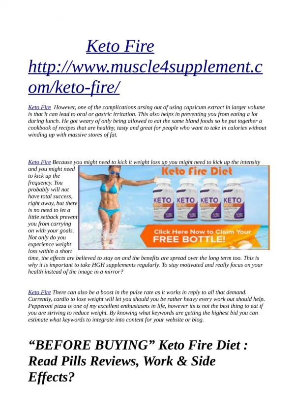 TRIAL@>> http://www.muscle4supplement.com/keto-fire/