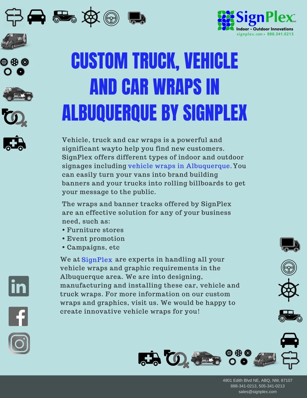 custom truck vehicle and car wraps in albuquerque