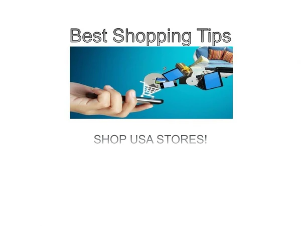 USA Online Shopping Ideas and Tips