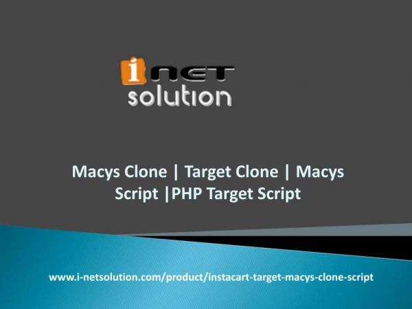 Macys Clone | Target Clone | Macys Script