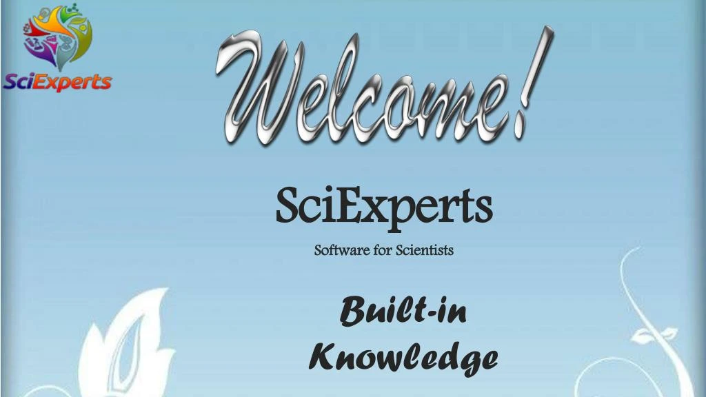 sciexperts software for scientists