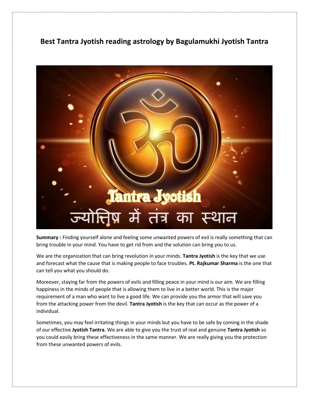 best tantra jyotish reading astrology