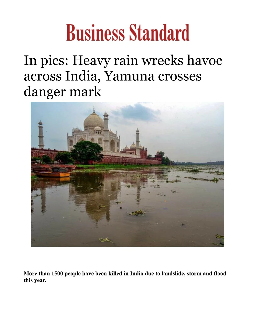 in pics heavy rain wrecks havoc across india