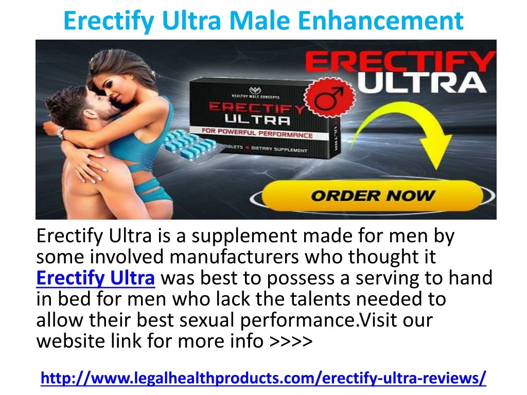 erectify ultra male enhancement