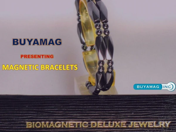Magnetic bracelets