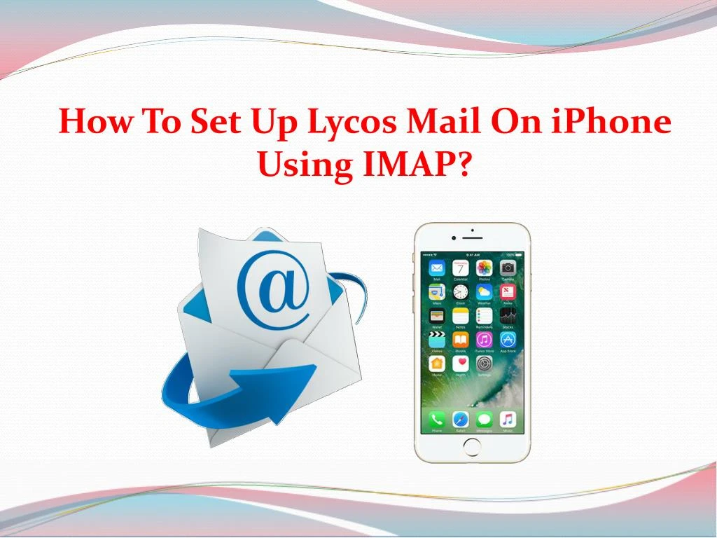 how to set up lycos mail on iphone using imap