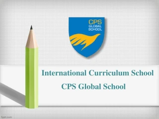 International Curriculum School - slide 1