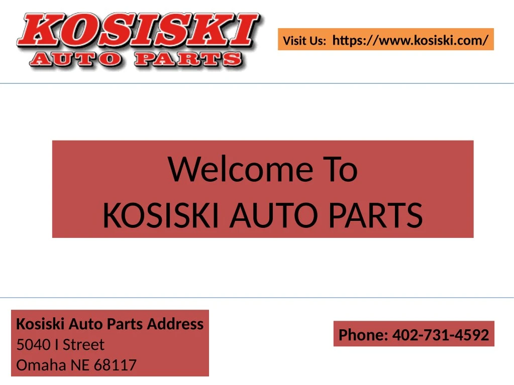 visit us https www kosiski com