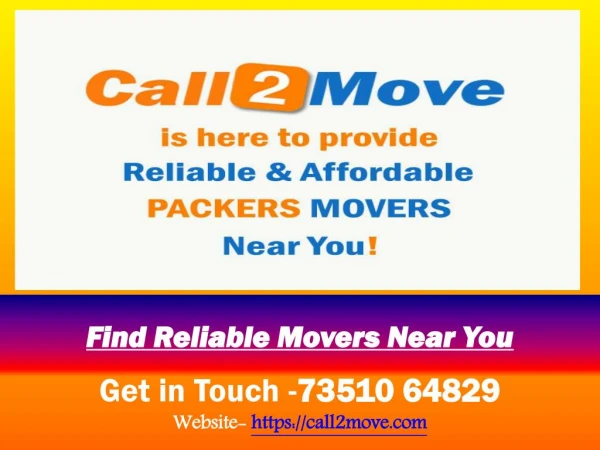 Get Best Moving Quotes from Verified Packers Movers