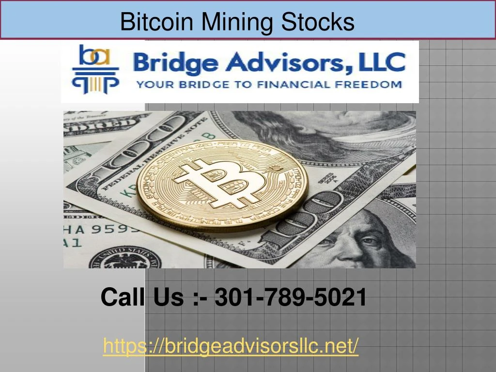 bitcoin mining stocks