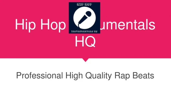 Hip Hop Instrumentals