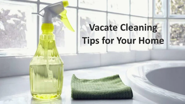 Cleaning Checklist for Your Home in Perth