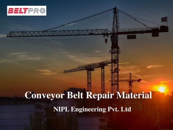 Conveyor Belt Repair Material