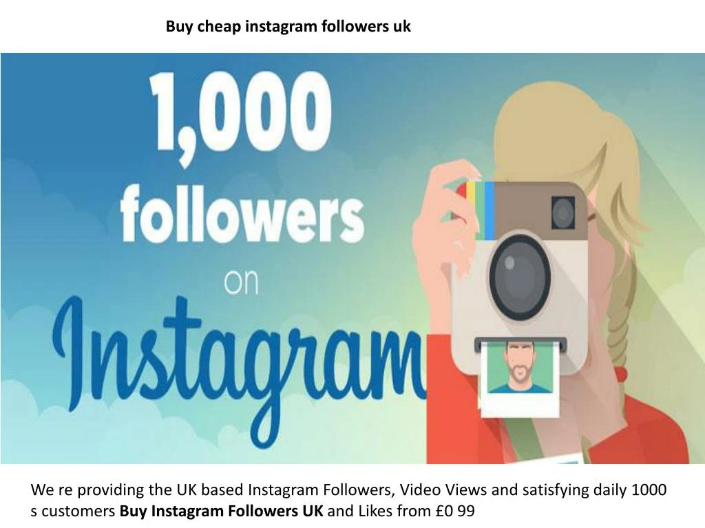 buy cheap instagram followers uk