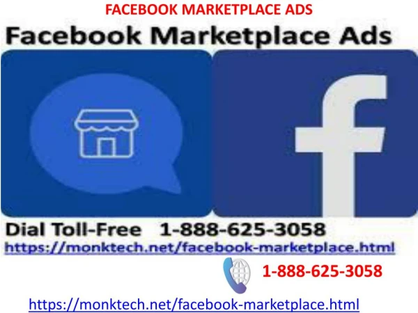Enquire about the budget on facebook marketplace ads 1-888-623-7675