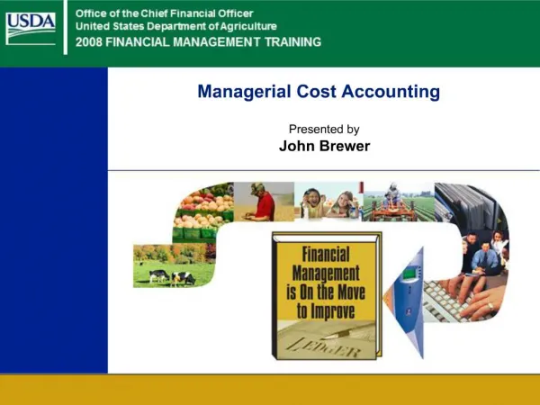 Managerial Cost Accounting
